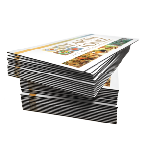 Custom printed Black Edge Cards by IWN Printing Chicago