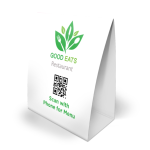 Custom printed Table Tents by IWN Printing Chicago